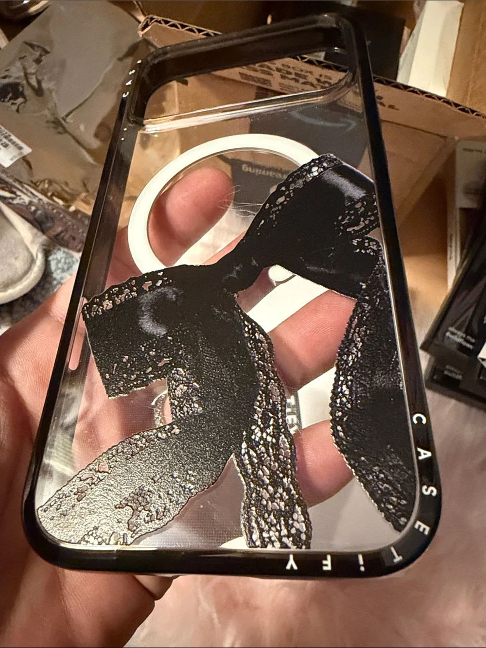 Casetify iPhone 17 pro max case used